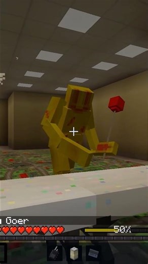 The silence after the first 💀 #backrooms #horror #funny #minecrafthorror #minecraftbackrooms