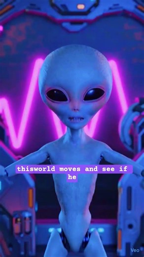 👽 Futuristic Alien Robot Dance in Neon Lights 🤖✨ #Shorts #cr7 #aliens