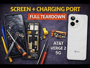 AT&T Verge 2 5G (SN333A) Teardown, Screen & Charging Port Replacement | Repair Guide