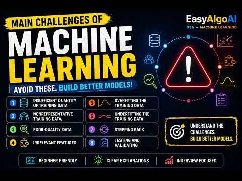 Machine Learning Challenges | Part 2 | OverFitting vs UnderFitting | EasyAlgoAI