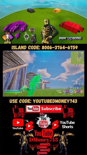Fortnite 🐐Go Goated 🐐 🚨New Map🚨 ⭐️Island Code: 8006-3764-6759⭐️ ✅The Best Go Goated✅