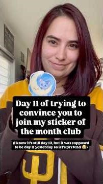 Let’s talk about why I started a sticker club #stickershop