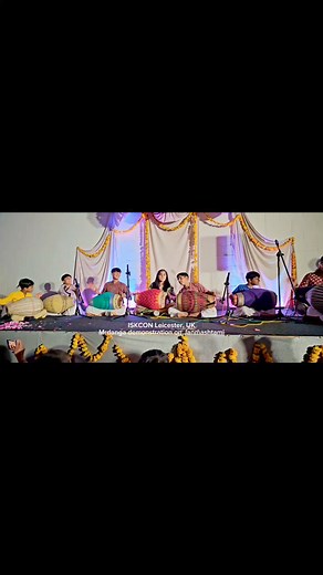 25K views · 1.2K reactions | Janmashtami mrdanga demonstration by students at ISKCON Leicester, UK! Students of Birju Jani #janmashtami #bhakti #harekrishna #mrdanga #demonstration #students #krishna Iskcon Leicester | Kishori Jani | Facebook