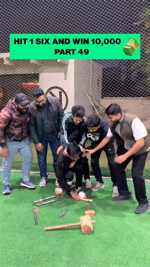 Young Warriors on Instagram: "Win 10k Cash For 1 six Cricket Challenge 😱 . . . . [ cricket indoor , smash for cash challenge , young warriors cricket , indoor cricket , box cricket , cricket videos , cricket challenge ] #cricket #indoorcricket #cricketvideos"