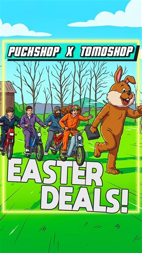 #MOPED #EASTER DEALS LIVE NOW! #puch #tomos