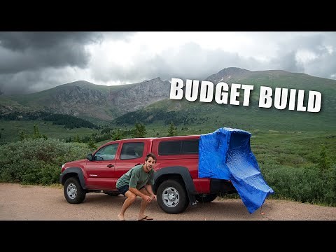 DIY Truck Topper Tent For Under $30