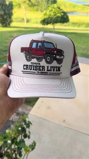 Toyota Cruiser Livin! Oh yeah the 79 series we all know and love #countrytruckercaps | Country Trucker Caps