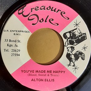 Alton Ellis / Tommy McCook & The Supersonics - You've Made Me Happy / Continental