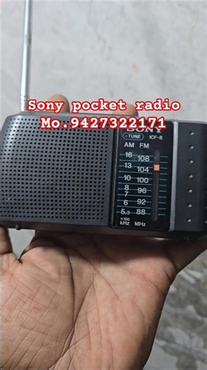 Sony ICF -8 2 Band vintage radio Mo 9427322171