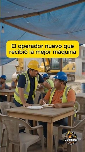 The new operator who got the best machine