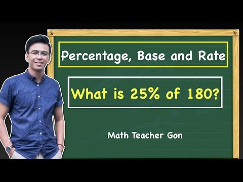 Percentage, Base and Rate Problems - Math Teacher Gon