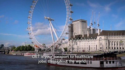 The only healthcare-specific test that can take you overseas. Join us to learn more. | OET