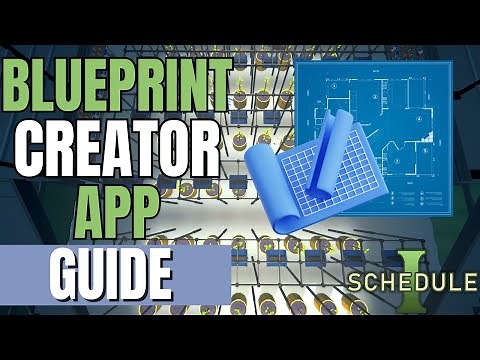 Schedule 1 - Blueprint Tool App Guide | Plan The Best Automated Bungalow, Barn, Warehouse Setups