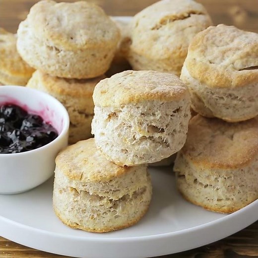 Guilt-Free Southern Biscuits (the most flaky, decadent coconut oil biscuits you will ever have)