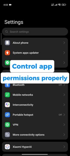 Manage All App Permissions from One Place on Android #techshorts #smartphone #tech #androidhacks #mi