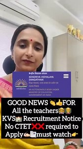 1.2M views · 4.5K reactions | Your Dream KVS Job is Waiting! Apply...