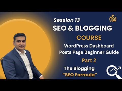SEO & Blogging Masterclass (Session 12) | learn WORDPRESS (Part 2)