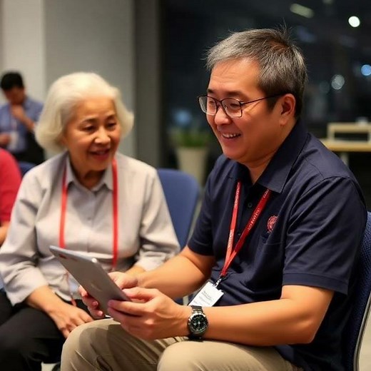 The Gen-C in Singapore: Ray Goh Teaches Elderly Residents AI Agents for Daily Tasks & Healthcare