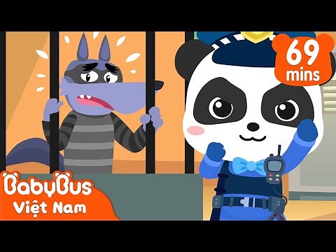 Một ngày làm cảnh sát | Nghệ nghiệp của bé | Nhạc thiếu nhi vui nhộn | BabyBus