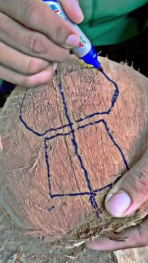 Remake the dragon and turtle sculpture from old bamboo. The end. Part1 1