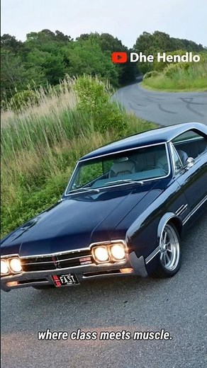 Power and Class: 1966 Oldsmobile 442