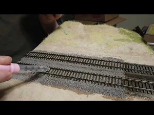 How to Ballast HO Scale Track