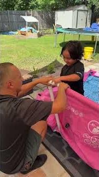 💖🛠️ Setting up your Intex Pink Round Pool is the first step to an unforgettable summer
