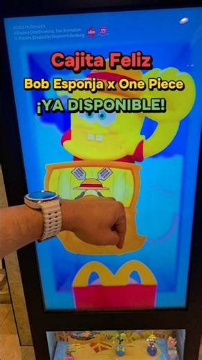 🚨 NO busques a LUFFY GEAR 5 en McDonald's Bob Esponja x One Piece YA en la Cajita Feliz #happymeal
