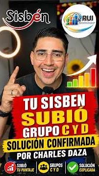 👀🚨 Did your Sisbén classification go up? Here is the official response from Charles Daza