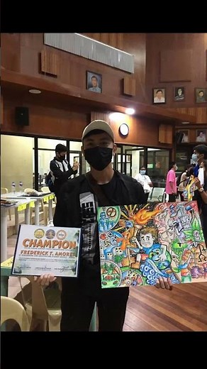 Poster Making Contest | CHAMPION✨ | THEME:" Global Action for Healthy Communities without Drugs"