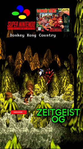 ZeitgeistOG | Donkey Kong Country The Giant Bee Boss of Vine Valley levels called Bumble B. Rumble, get it because its a bee! The final level in DKC... | Instagram