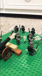 American civil war Lego battle