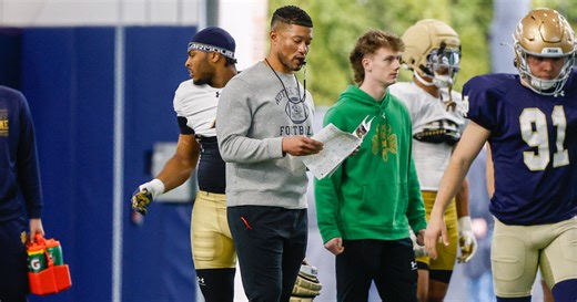 'We're going to do more football': How Notre Dame tweaked spring practice to prevent September slump in 2026