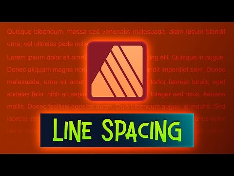 How to Change Line Spacing in Affinity Publisher