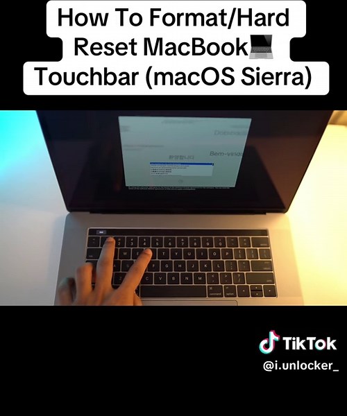 How to Format/Hard Reset MacBook Touchbar