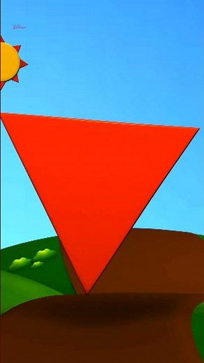 The Shapes Song for Kids #shorts #shapessong #learning #shapes #nurseryrhymes