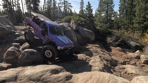 OHV 4x4 Off-roading on the Stanislaus National Forest
