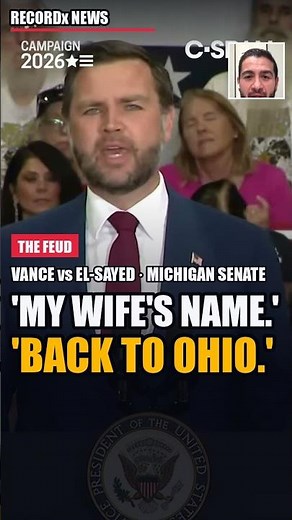 Vance: 'My Wife's Name.' El-Sayed: 'Back To Ohio.'