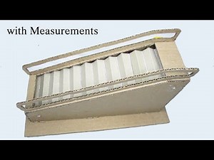 DIY Cardboard Escalator with Measurements | Best Project for School Science Exhibition 2023