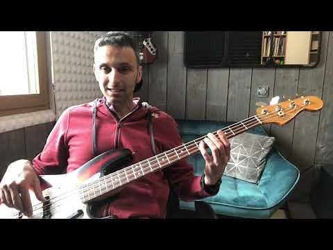Starting the bass: Do Re Mi Fa Sol La Si Do on the bass