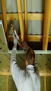 This is how to make a joint of insulation ceiling sheet working skills | Sanford Civil Consultant