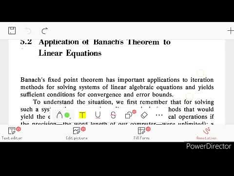 Application of Banach's theorem in linear equation, differential and integral equation (lec-5)