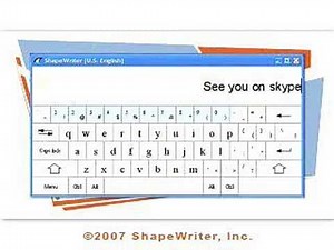 ShapeWriter Introduction