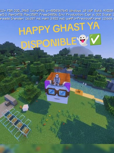 ¡Happy Ghast ya disponible en Minecraft Bedrock!