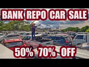 Bank Repossessed CAR SALE 70% 50% Off Sedan PICK UP SUV Utility Van 7 Seaters Security BANK PS BANK