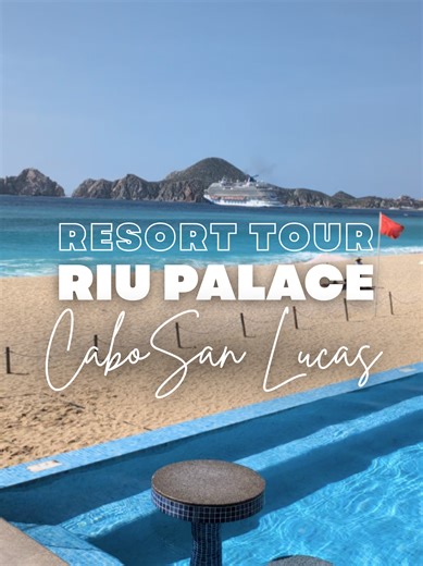 Alexandra vous fait découvrir le Riu Palace Cabo San Lucas! 🇲🇽🌊⛱️ #tiktoktravel#vacances #mexique #resorttour #riu