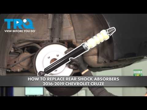 How to Replace Rear Shock Absorbers 2016-2019 Chevrolet Cruze
