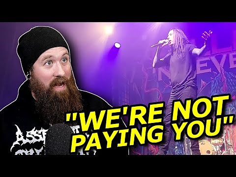 Ronnie Radke Goes OFF On Venue During Concert