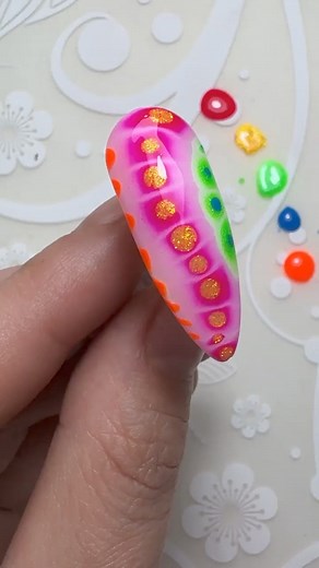 Feel those summer vibes with the colors from our Neon Unity collection and the blooming gel 🌈✨ ------------------- @enchantednailsbykellie #madamglam #nailart #nailtech #manicure #gelnails #nailtutorial #nailtutorials #nailvideo #nailvideos #summernails #rainbownails | Madam Glam