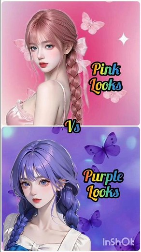 pink💗vs💜purple#dress👗#fashion💃🏻#makeup💄#short video#shorts#short#new#viral#trending